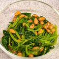 ウサ子0909's cooksnap of when they made ◆糖尿病のおかず◆ホウレン草の納豆あえ.