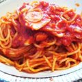 chieP0N's cooksnap of when they made 【カプリチョーザ風】スパゲティ！.