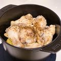 ウサ子0909's cooksnap of when they made ストウブ で簡単！手羽元と野菜のオイル煮.