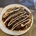 たまゴン♪'s cooksnap of when they made 山芋たっぷりお好み焼き.