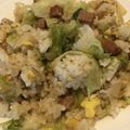 ♡ハムスター＆柴犬♪'s cooksnap of when they made やさいも食べよう！レタスチャーハン.