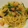 クックL0E70E☆'s cooksnap of when they made シャキシャキ小松菜パスタ♪.