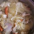 日曜パパ's cooksnap of when they made だしの素水炊き鍋ぽん酢にんにくごま油タレ.