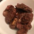 クックIB82OG☆'s cooksnap of when they made 焼き肉のタレでお手軽！鶏レバーの簡単煮.