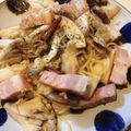 ENO’Sキッチン's cooksnap of when they made 【簡単】キノコとベーコンのペペロン炒め.