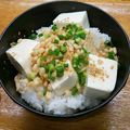 プルンバゴ's cooksnap of when they made 簡単☆朝食に豆腐丼♪.