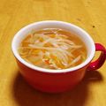 ドルフィンサーモン's cooksnap of when they made 豆板醤で★もやしと野菜のピリ辛スープ.