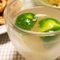 たまにゃんときよみ's cooksnap of when they made ビールが旨くなる「すだちビール」.