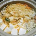 クック083103☆'s cooksnap of when they made 手作りキムチ鍋.