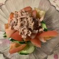 みうらけいこ's cooksnap of when they made トマトときゅうりのみ！3分サラダ.