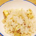 ガラクタコウカ。's cooksnap of when they made 簡単料亭栗ご飯.