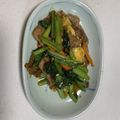 クックIM2LX3☆'s cooksnap of when they made 小松菜と豚バラの炒め物.