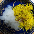 クック7NA4SM☆'s cooksnap of when they made もってのほか（食用菊）のみぞれ和え.
