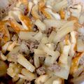 なをみよ3's cooksnap of when they made 簡単！大根を豚肉と竹輪で炒めた定番おかず.