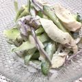 フジぽん's cooksnap of when they made 新玉ねぎとササミのサラダ♪.