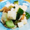 マーたん's cooksnap of when they made 簡単♡キムチ長芋コロコロ和え.