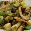 Saka_Shin's cooksnap of when they made 最速の長ネギとしいたけのオイスターS炒め.