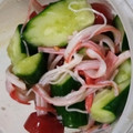 らむネちゃん's cooksnap of when they made トマトときゅうりのカニカマのマリネ.
