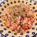 あーこ姐's cooksnap of when they made ケチャップ風味の魚ニソ玉子チャーハン.