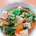 ☆３匹の子ぶた☆'s cooksnap of when they made 豆腐と小松菜のゆかりあんかけ.