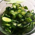 Japanisch's cooksnap of when they made きゅうりツナわかめの酢の物.