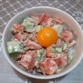 よーこ☆ガッキー's cooksnap of when they made アボカドの納豆サラダ丼.