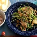 たぁープ〜's cooksnap of when they made 豆苗と豚バラの炒めもの✿ゆず胡椒風味✿.