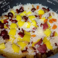 ｵﾚﾚｵ's cooksnap of when they made 棗(乾燥なつめ)とクコの実の炊き込みご飯.