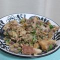ChimpT's cooksnap of when they made 子供の朝ごはんに★鯖缶そぼろ.