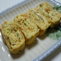 ✯聖夢✯'s cooksnap of when they made 桜えびとクリームチーズの卵焼き.