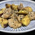 ☆GSSQHY☆'s cooksnap of when they made バター香る♪　薩摩芋と鶏の味噌炒め.