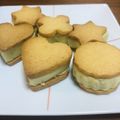 みわはなひろ's cooksnap of when they made 紫芋のスイートポテト風クッキーサンド.