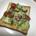 亜久里's cooksnap of when they made アボカドとトマトの美肌トースト.