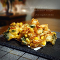 inyako's cooksnap of when they made イカとちくわとコーンとそして…かき揚げ.