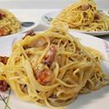 ｸﾏﾘｴ's cooksnap of when they made イタリア仕込み。カルボナーラ。.