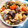 ミニcooking's cooksnap of when they made 鶏肉とコンニャク野菜のとろりん煮♫.