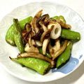 にきけん's cooksnap of when they made 5分居酒屋メニュー☆ししとうおかか炒め♩.