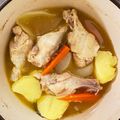 ゆかおーくん's cooksnap of when they made 手羽元ジャガイモのバジル煮.