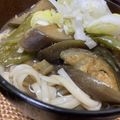 URM777's cooksnap of when they made ☺お手軽ランチに☆簡単♪温かい茄子そば☺.