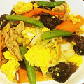 naki1227's cooksnap of when they made 簡単！豚肉ときくらげの卵炒め.