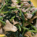 Ponta366's cooksnap of when they made ［作り置き］ほうれん草と舞茸の炒め.