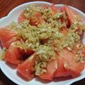 クックVOY1Q3☆'s cooksnap of when they made 冷やしトマトサラダ.