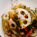 umi☆neco's cooksnap of when they made 切り昆布と人参と蓮根の南蛮漬け.