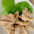 クックY19XVL☆'s cooksnap of when they made 鶏軟骨のアーリオオーリオ風.