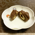 pigletsy's cooksnap of when they made 栗蒸し羊羹.