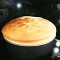 ☆☆ゆめママ☆☆'s cooksnap of when they made スライスチーズでフワしゅわチーズケーキ.