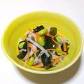 うまうま・らぶ's cooksnap of when they made 健康美人☆大根人参とワカメ酢の物.