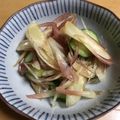 ナップ99's cooksnap of when they made きゅうりとみょうがのパリパリ漬け.