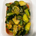 sato3★'s cooksnap of when they made 簡単和えるだけ！ピリ辛きゅうりの漬物！.