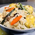 ミュッキー's cooksnap of when they made 炊飯器で簡単♪山菜♡栗おこわ.